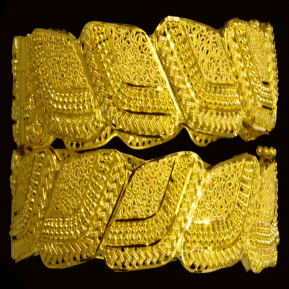 22K Gold Bangle Bracelet