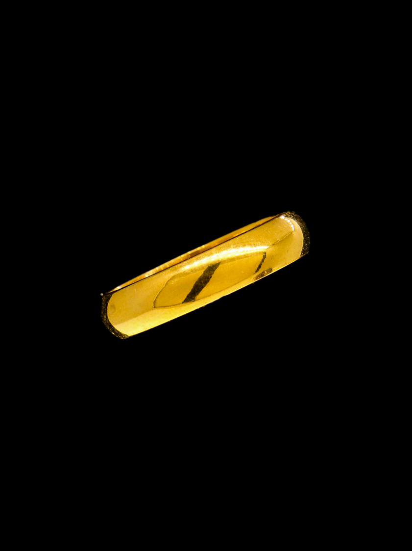 21K Gold Wedding Band Size 8 - SW19848