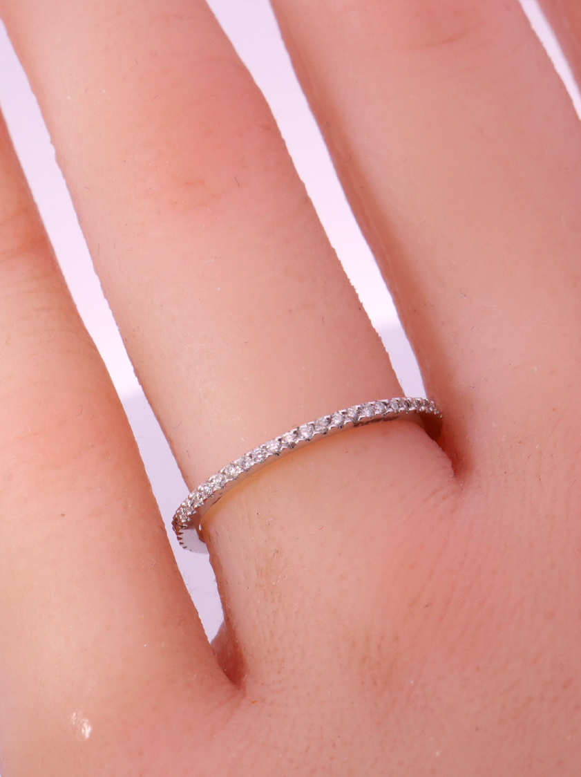 Diamond Wedding Band