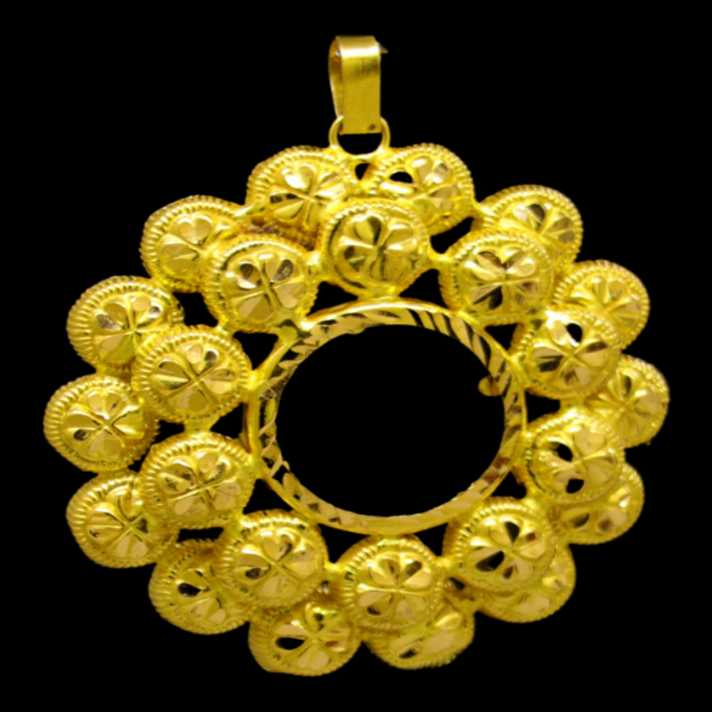 21K Gold Coin Frame