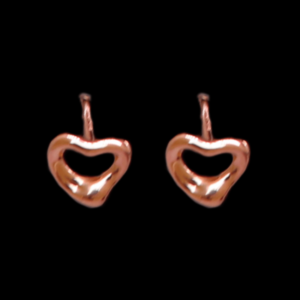 18K Gold Stud Drop Earrings - SW33161