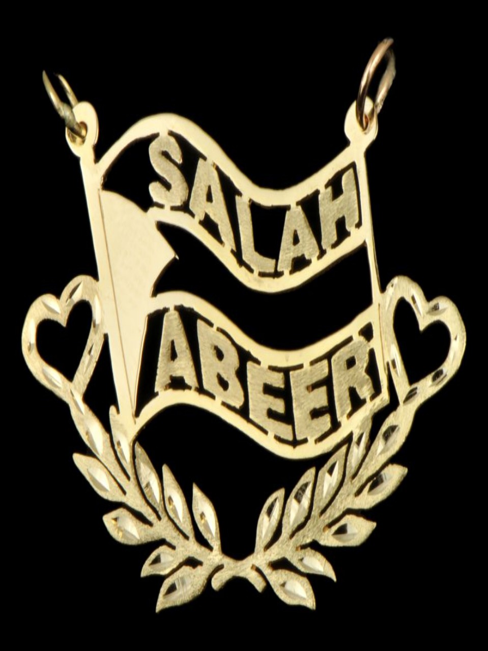 21K Personalized Nameplate Necklace – 1905