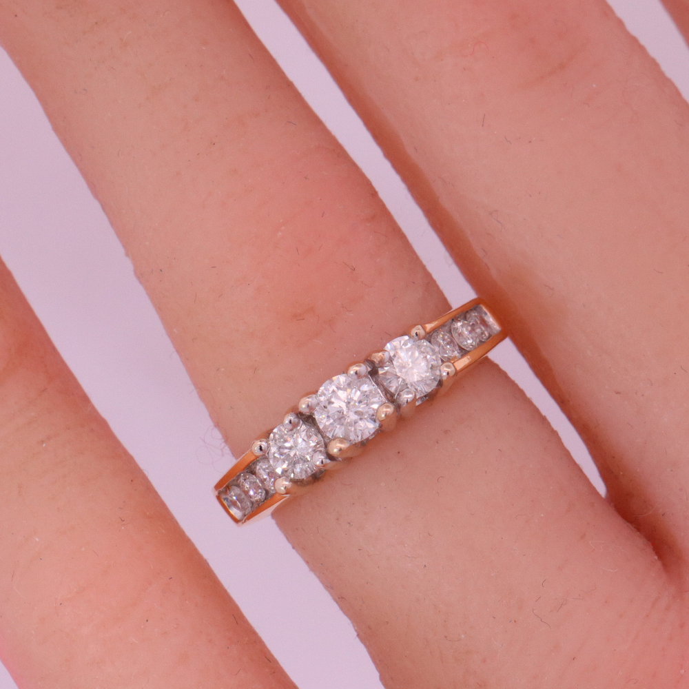 14K Yellow Gold Diamond Ring – SW22937