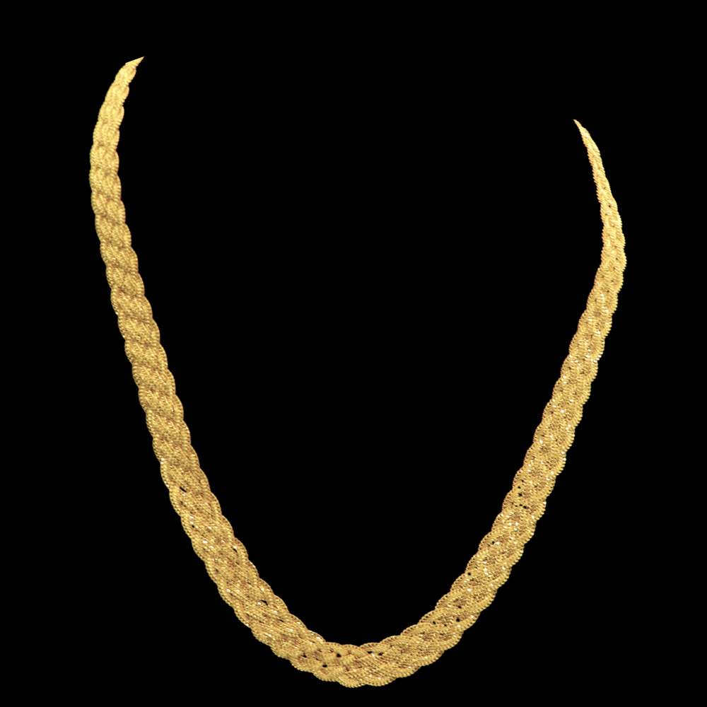 21K Short Gold Necklace – SD32226