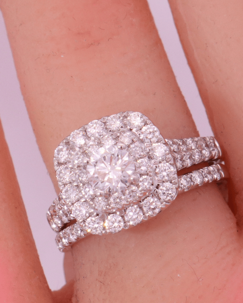 Diamond Bridal Set