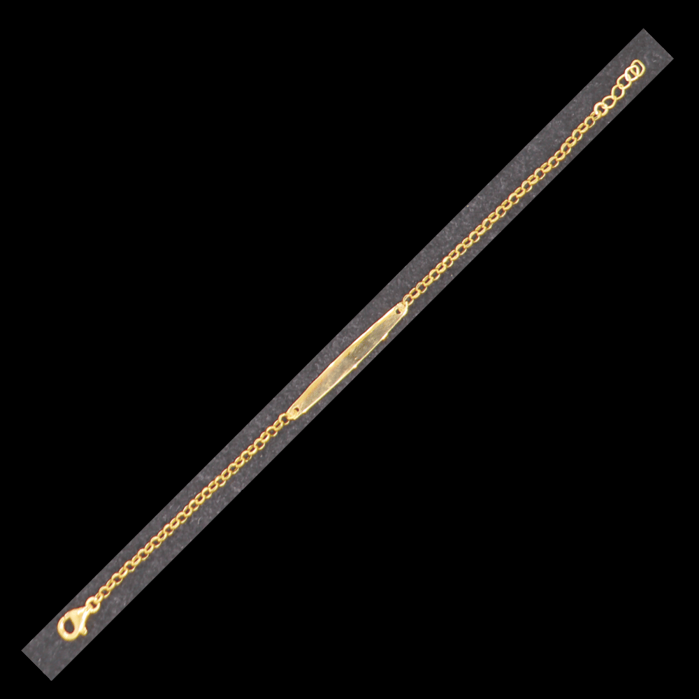 21K Gold Baby Bracelet