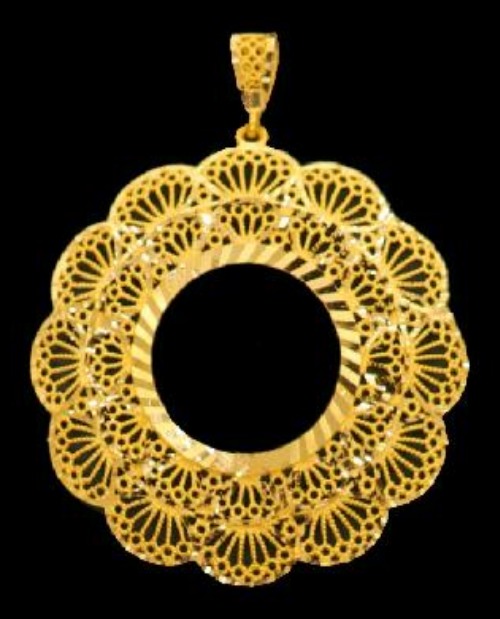 21K Gold Coin Frame – 20061