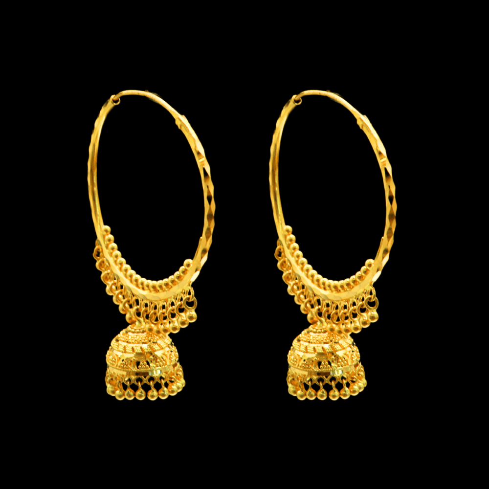 22K Gold Earrings – SD32234