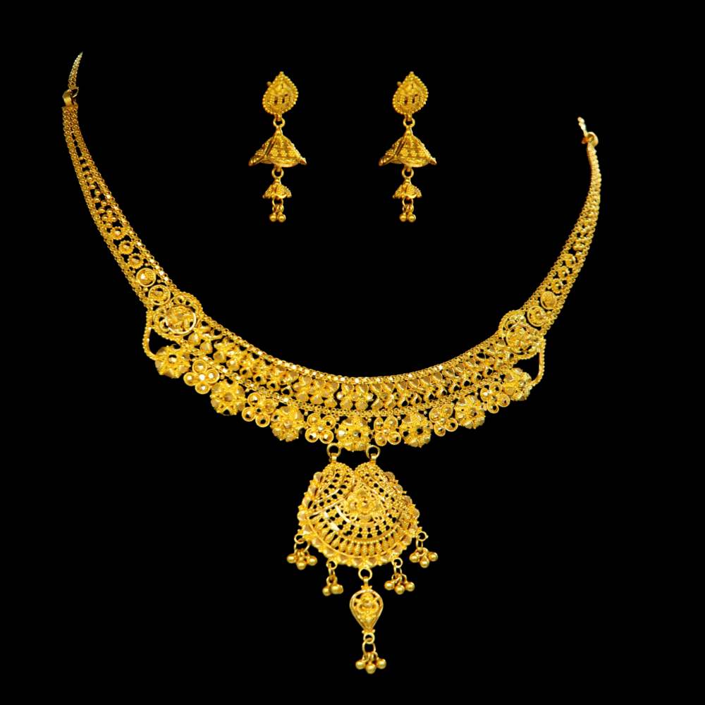 22K Short Necklace Set – SW32986