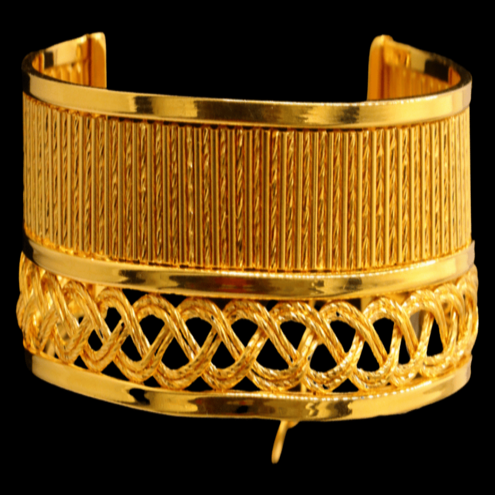 21k Gold Bangle Bracelet