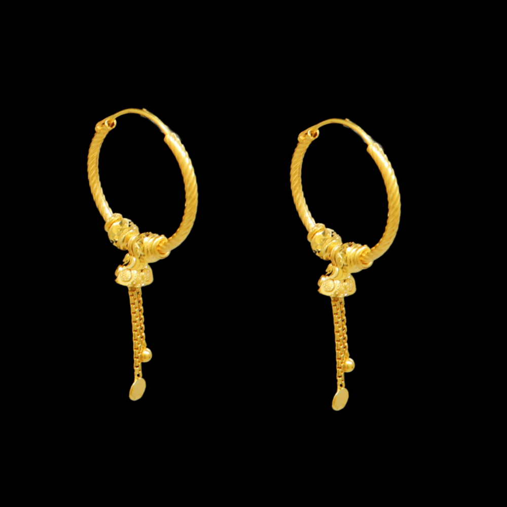 22K Gold Earrings – SW32196