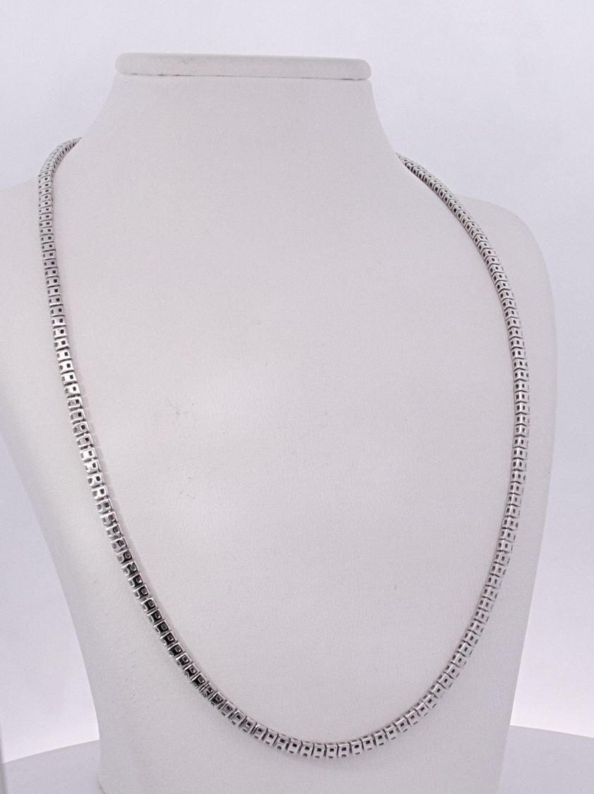 14K White Gold Diamond Bracelet – SW22070