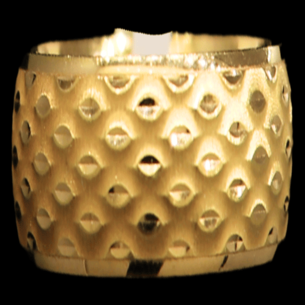 21K Gold Engagement Band Size 7.5 - SW30735