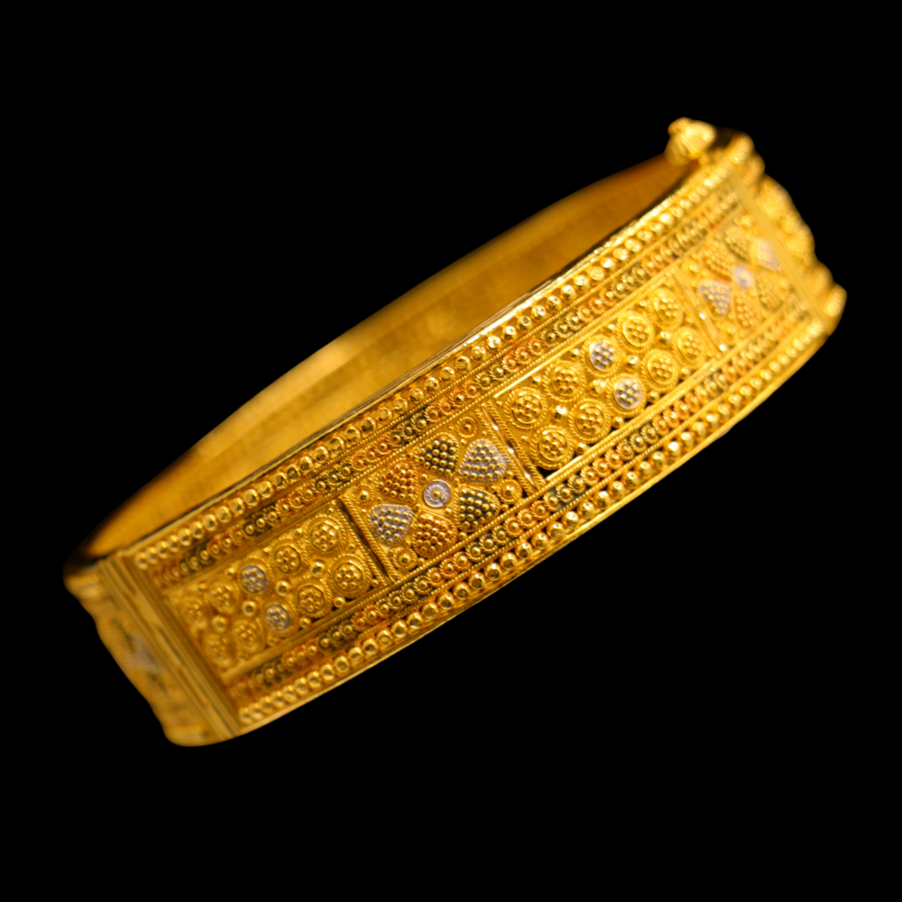 22K Gold Bangle Bracelet – SB25655 image 3 of 3