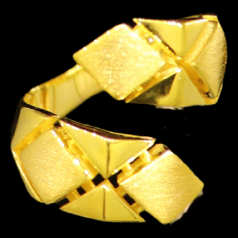 21K Yellow Gold Ring – Size 9 1/2 – SW31021