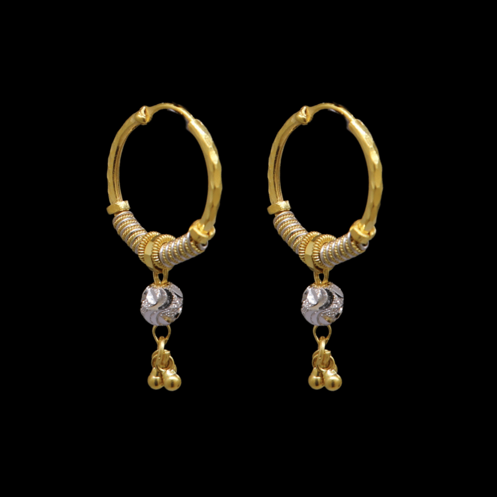 22K Gold Earrings - SW32161