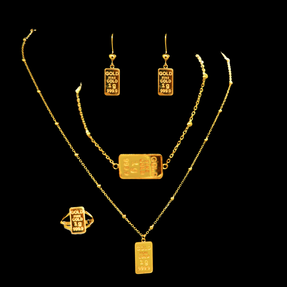 21K Gold Necklace Set – SW33793