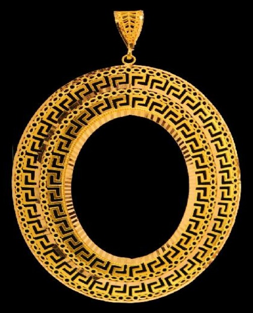 21K Gold Ounces Frame