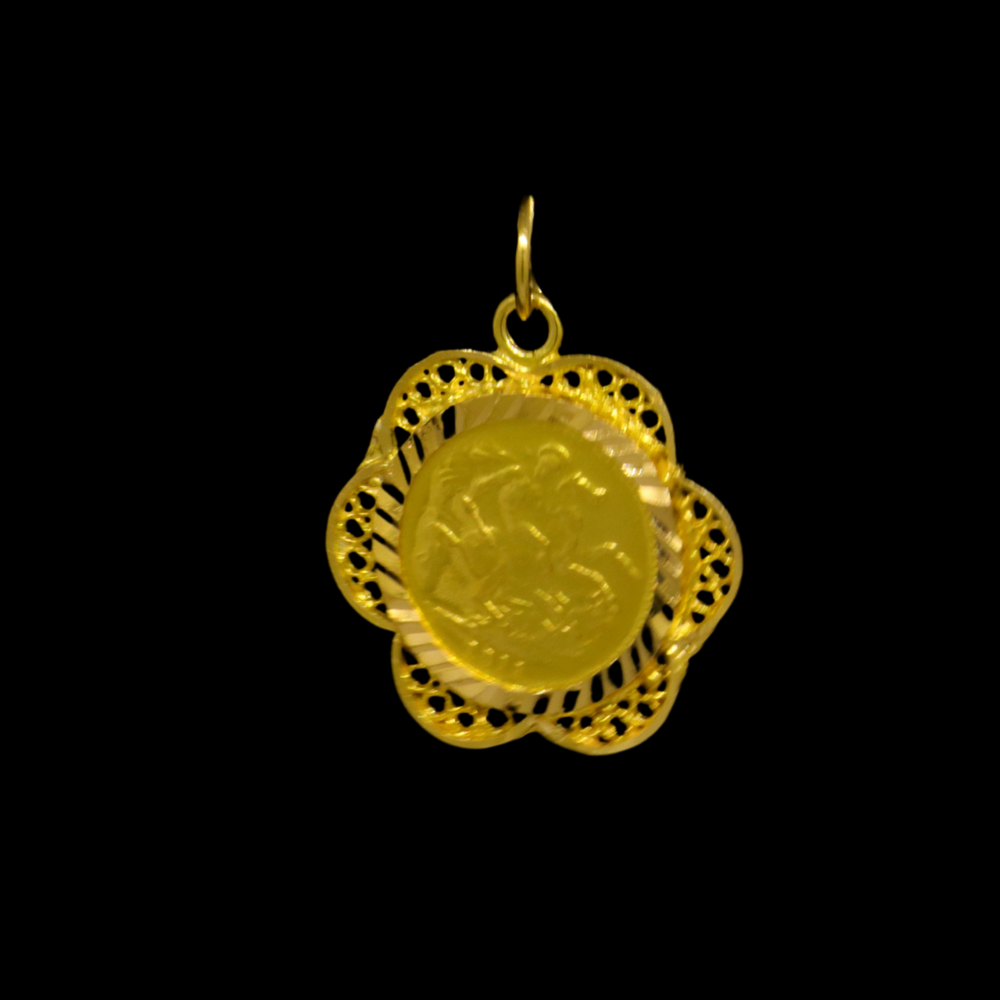 21K Gold Pendant