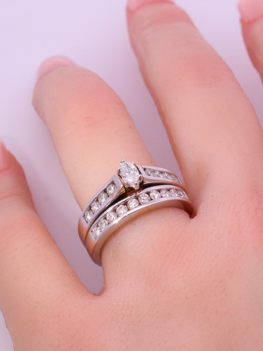 Diamond Bridal Set