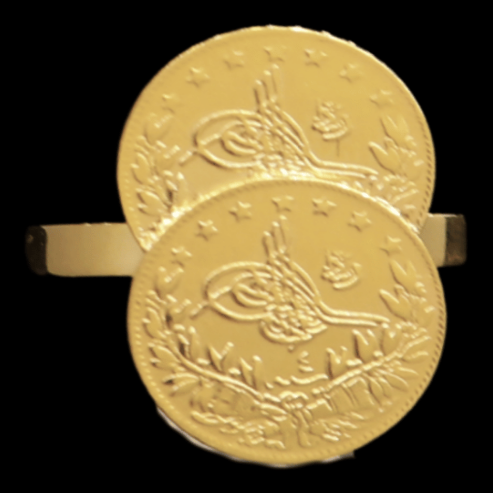 21K Yellow Gold Ring – Size 12 – SW32402
