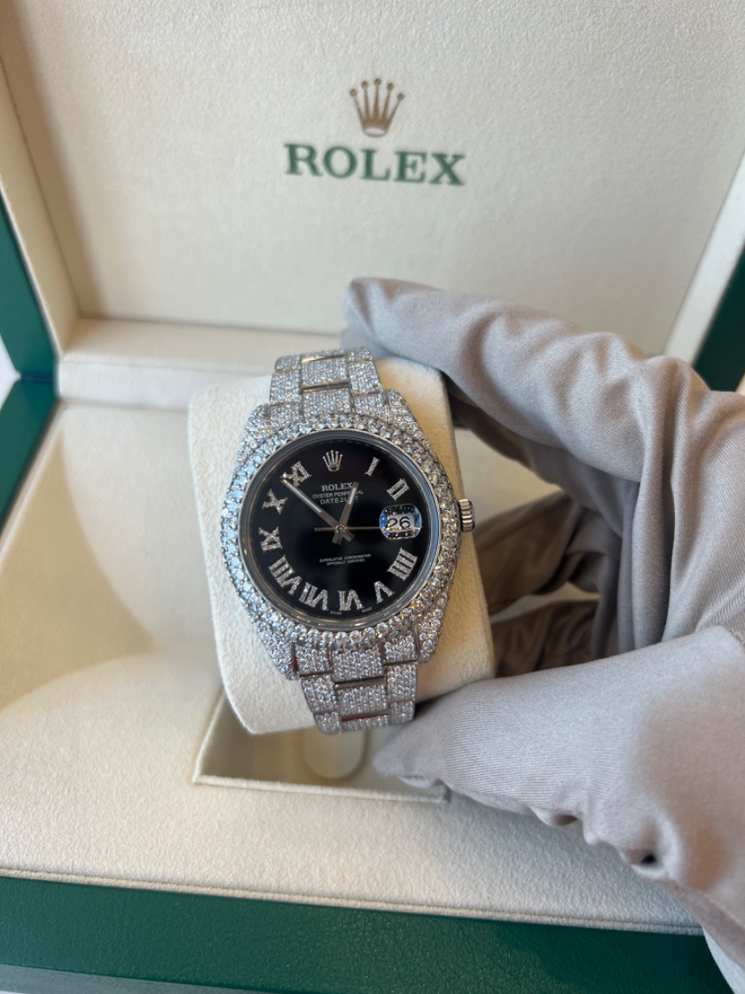 Iced Out Datejust 41mm