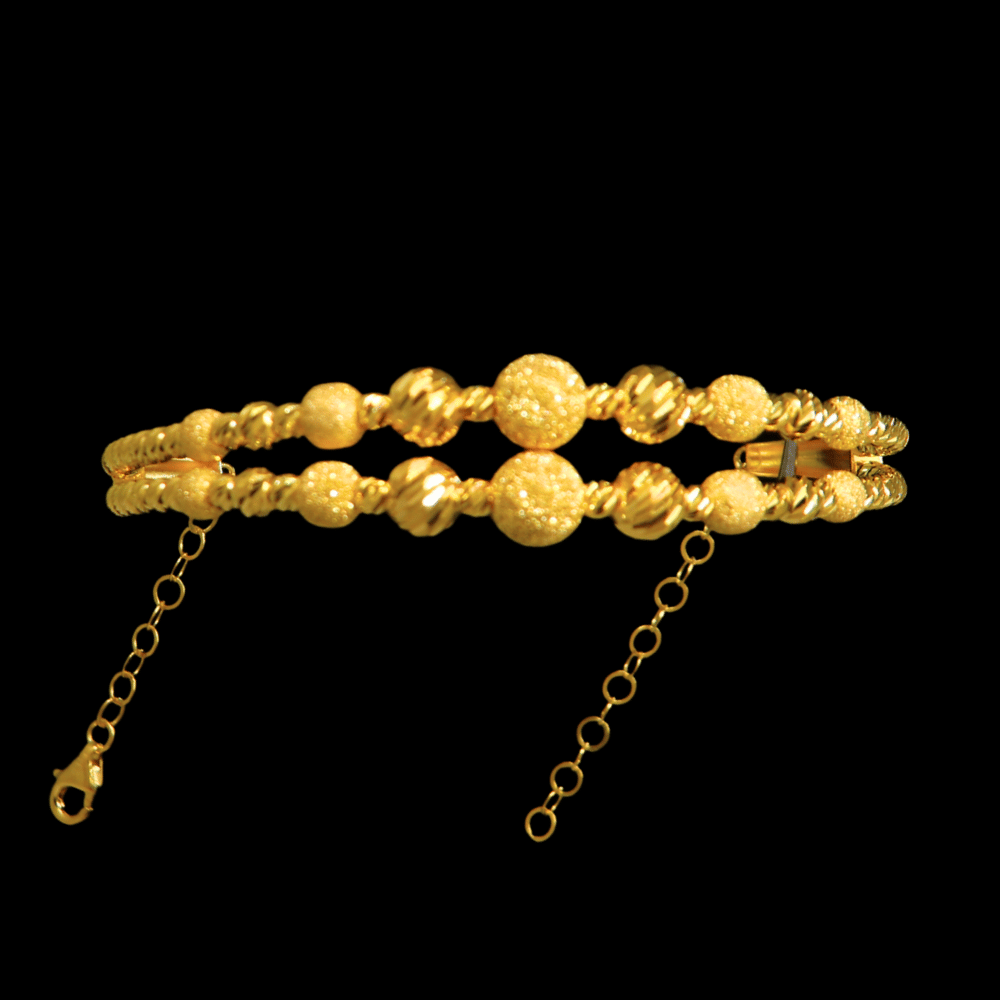 21K Bangle Bracelet