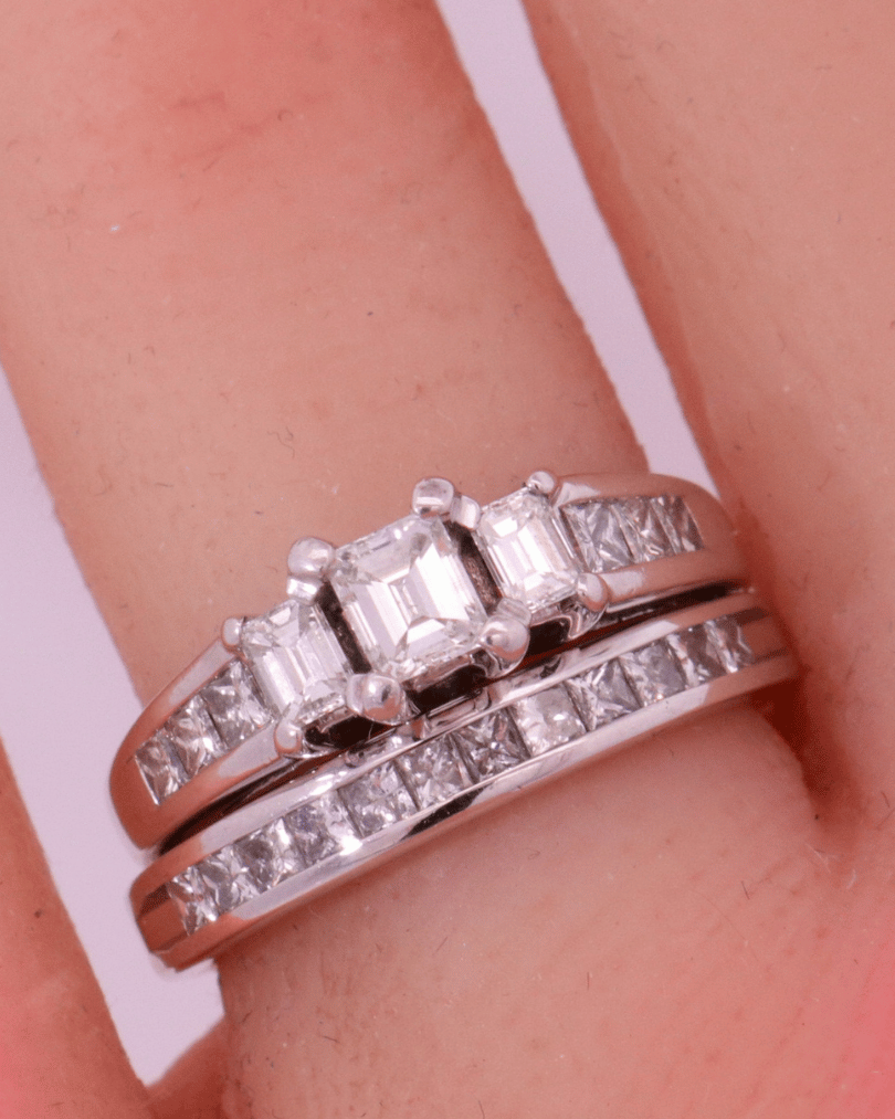 Diamond Bridal Set