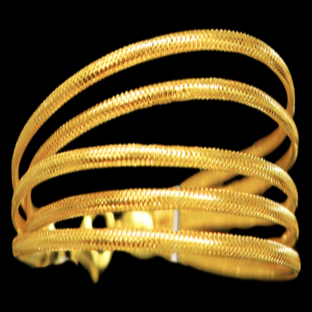 21K Gold Bangle Bracelet – SW33588