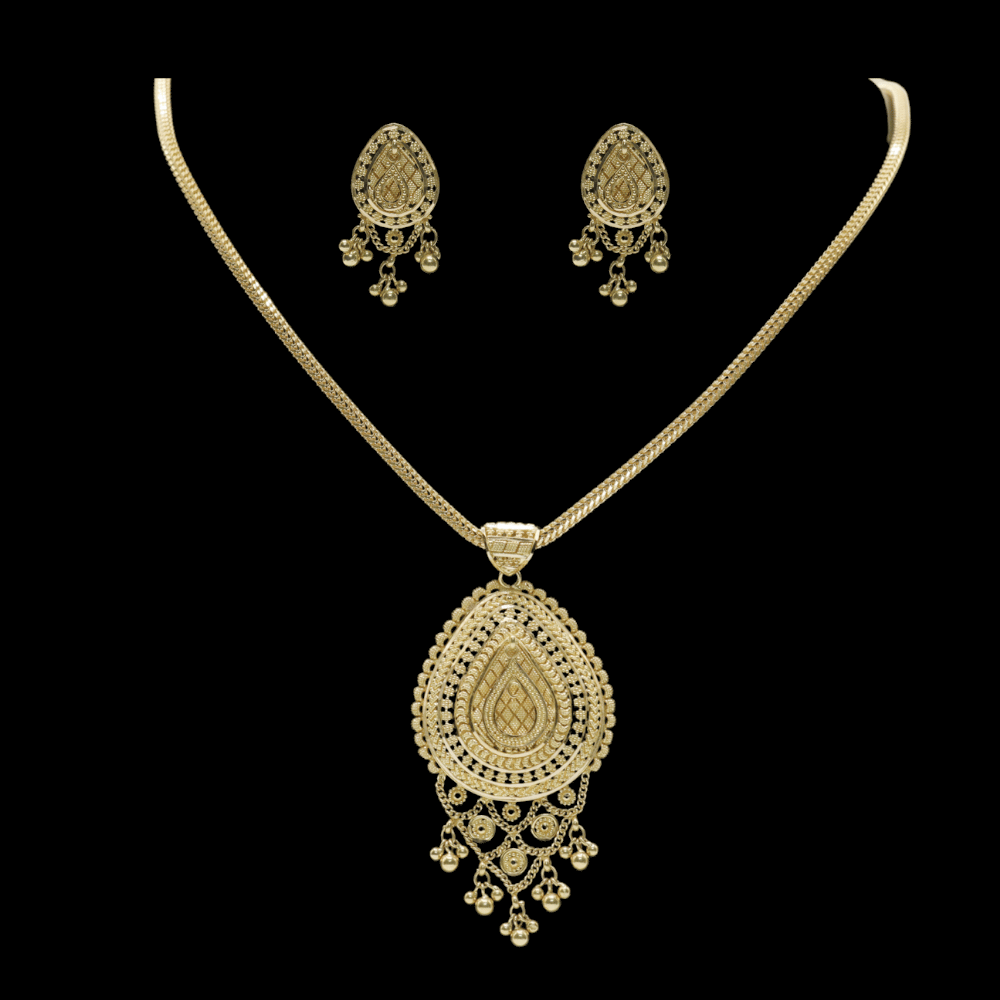 22K Gold Necklace Set