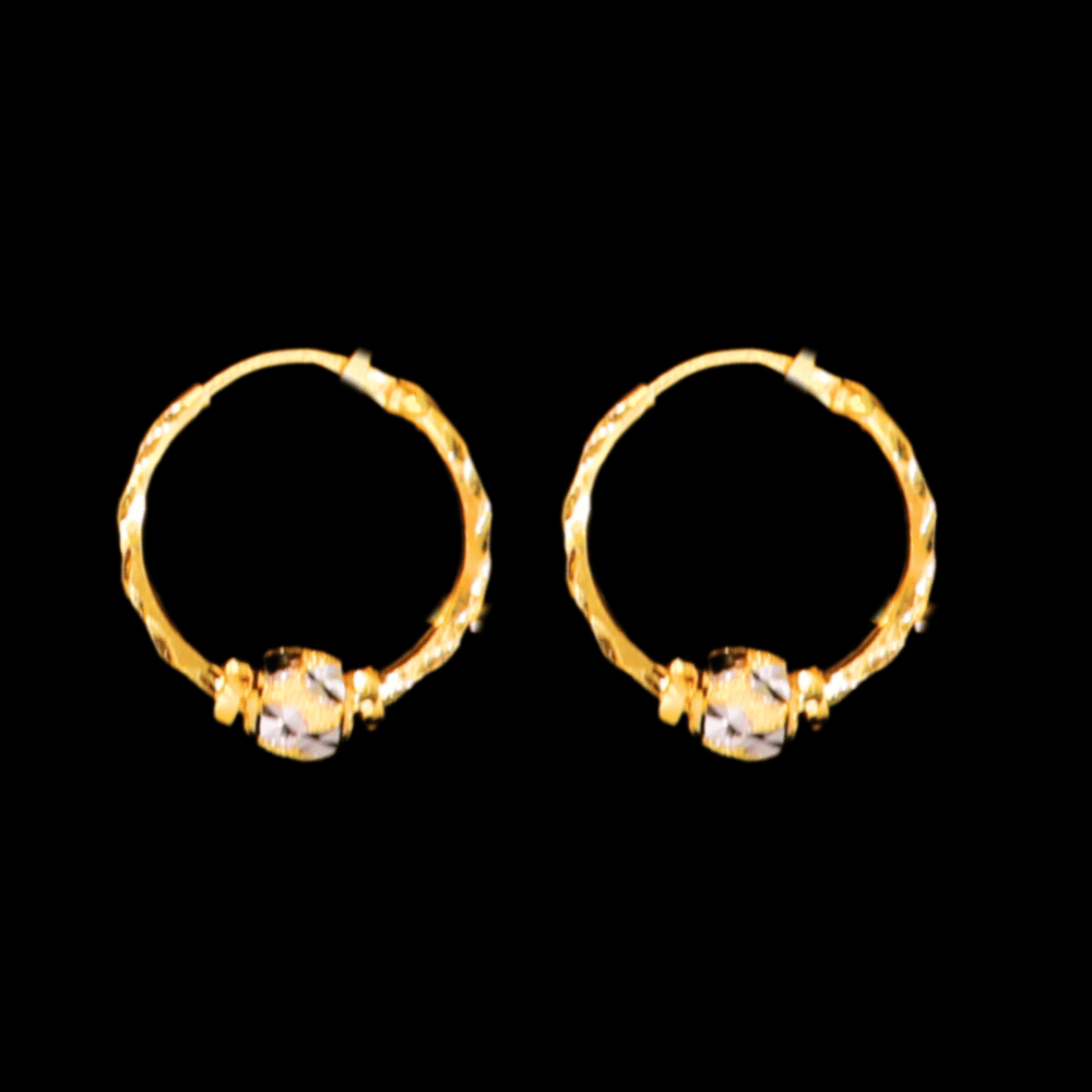 22K Gold Earrings – SW33489