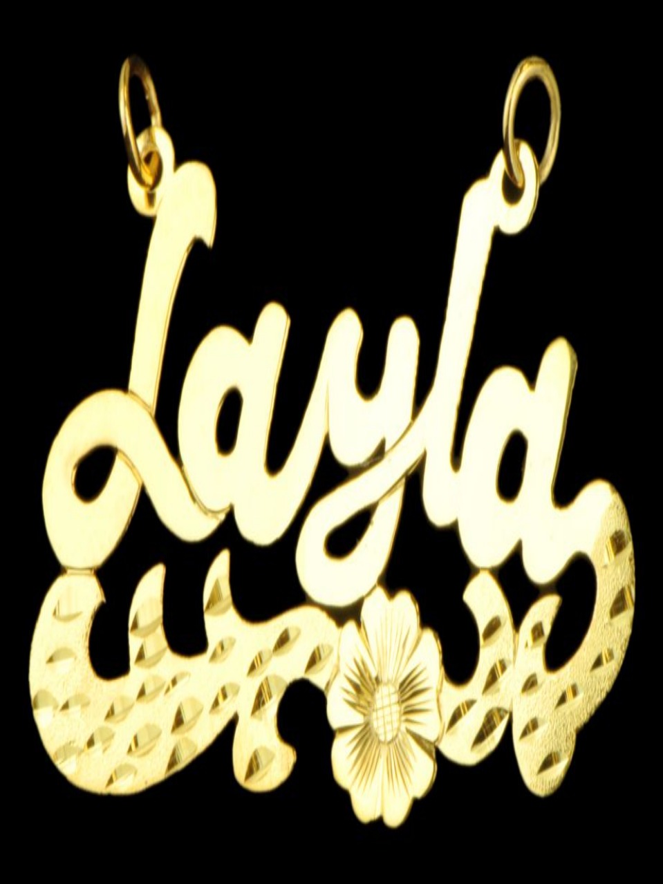 21K Personalized Nameplate Necklace – 1921