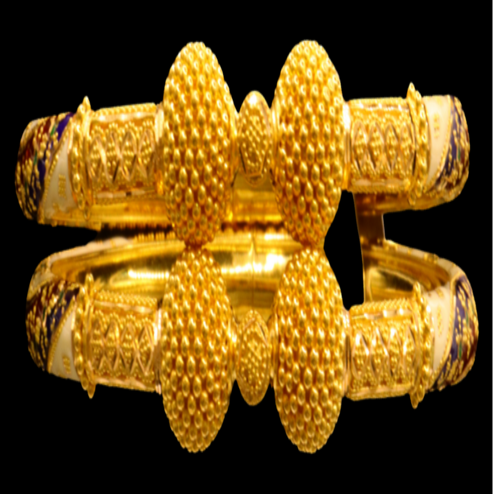 22K Gold Bangle Bracelet