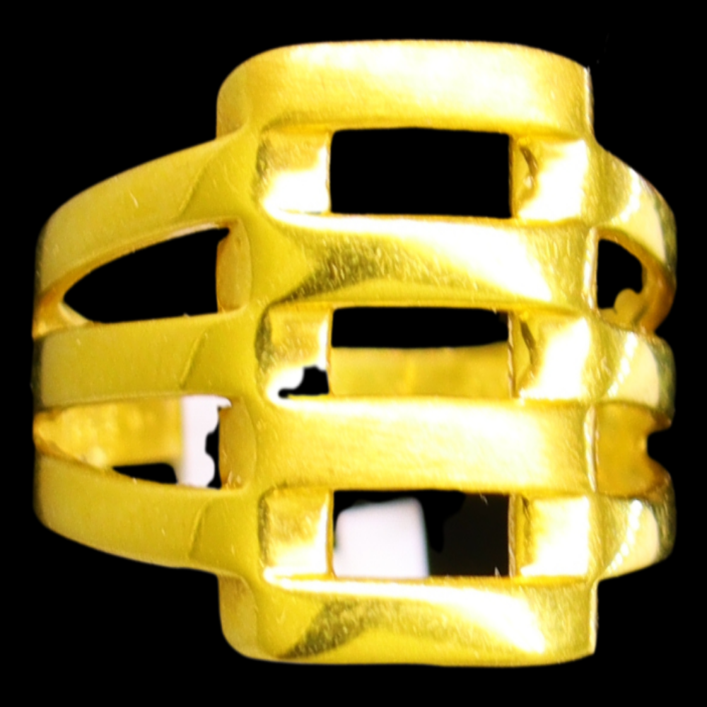 21K Yellow Gold Ring – Size 6 – SW30063