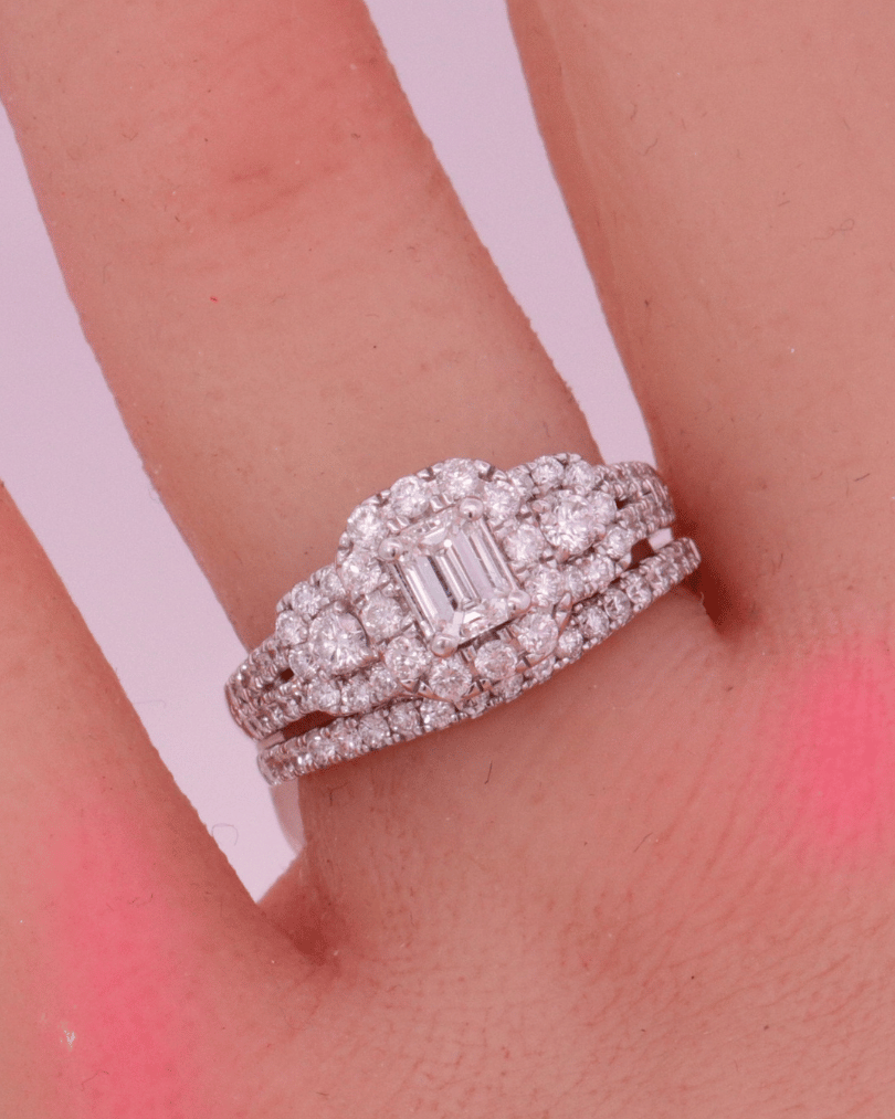 Diamond Bridal Set
