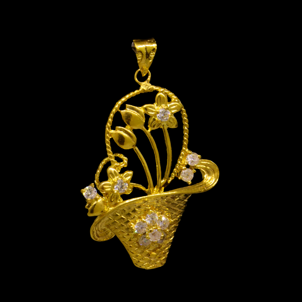 21K Gold Pendant