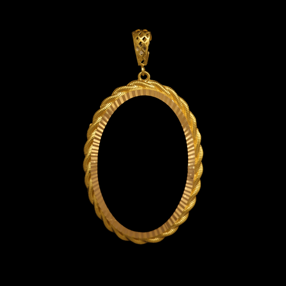 21K Gold Ounce Frame