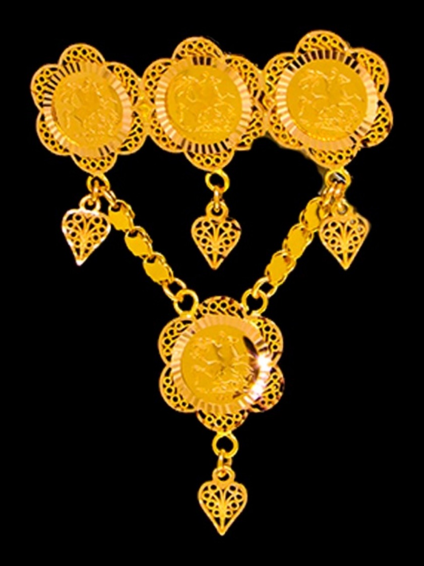 21K Gold Pin – 38338