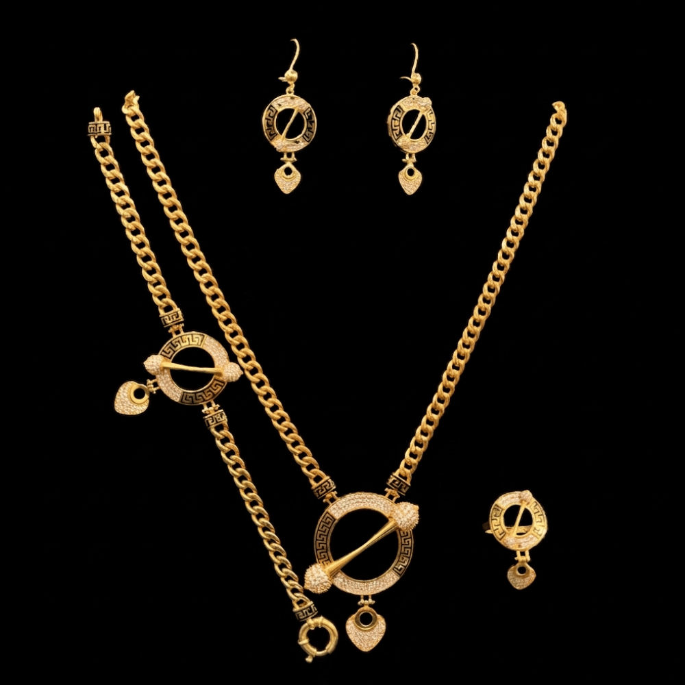 21K Short Necklace Set – SB31860