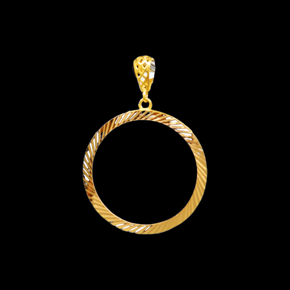 21K Gold Coin Frame – SW33846