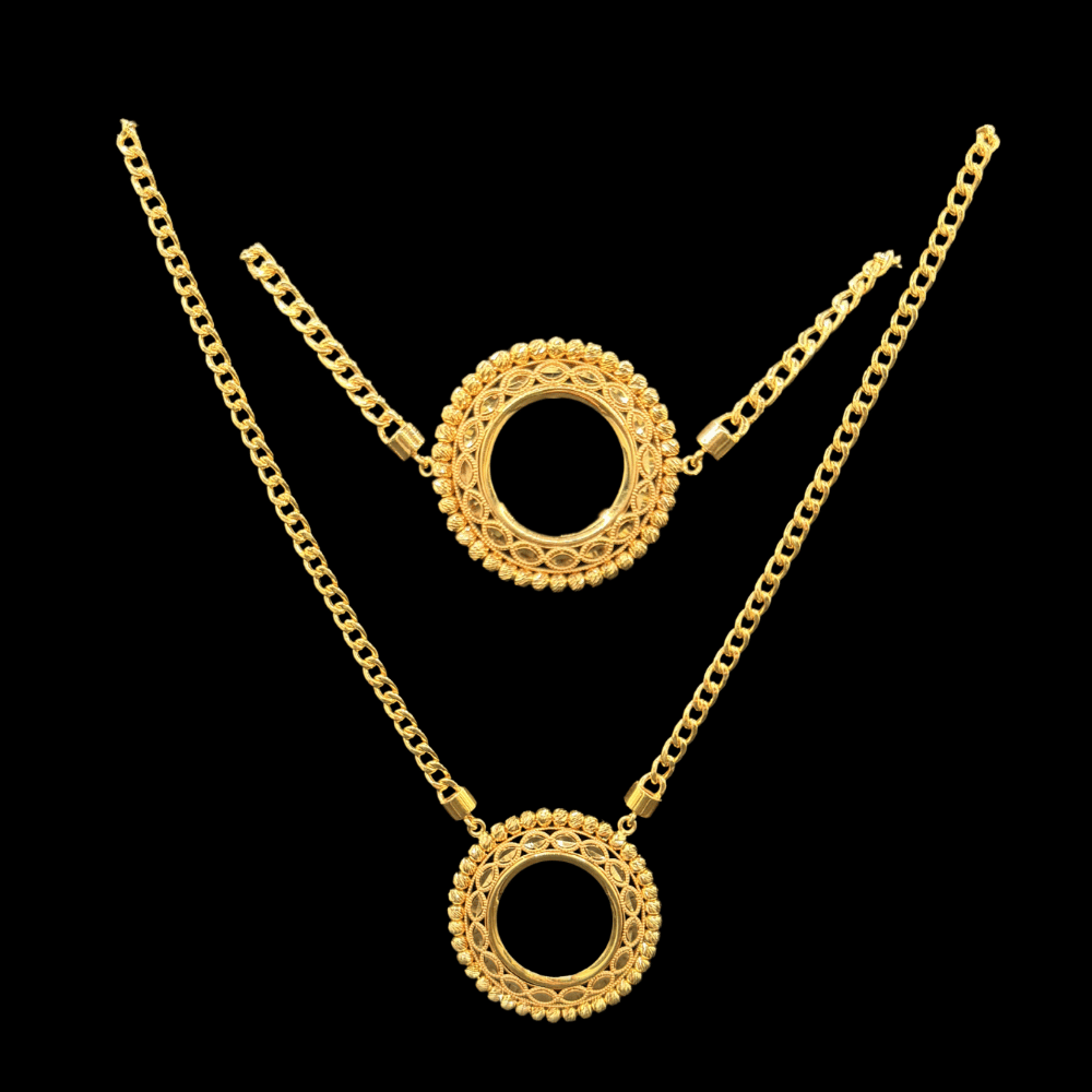 21K Short Necklace Set – SB31866