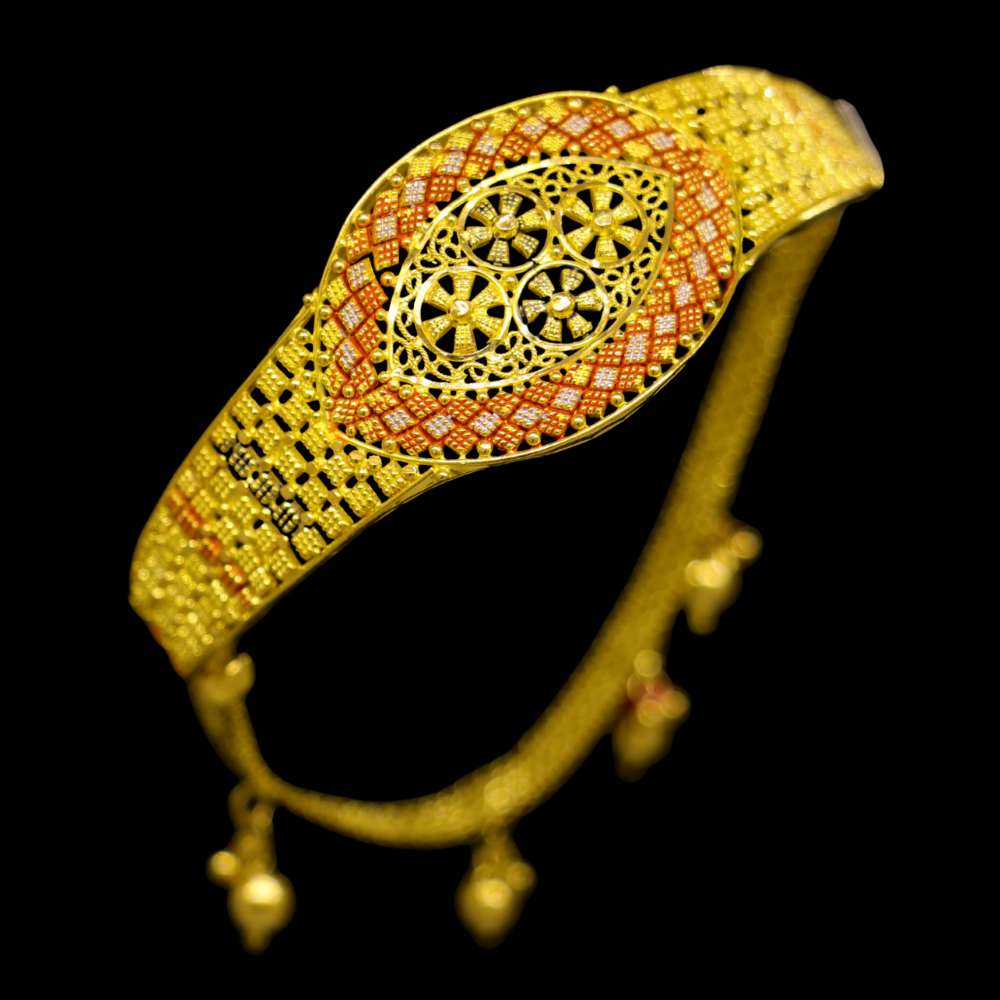 22K Gold Bangle Bracelet – SW25854 image 2 of 2