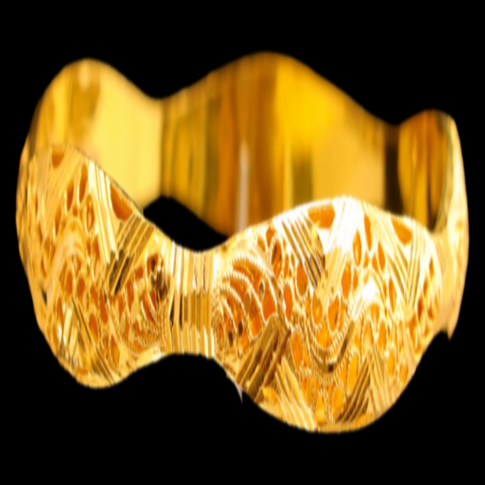 21K Gold Bangle, M (20) – SB28157