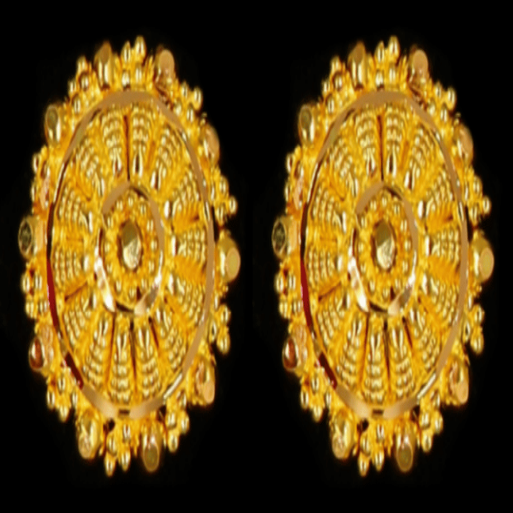 22K Gold Earrings - SW33516
