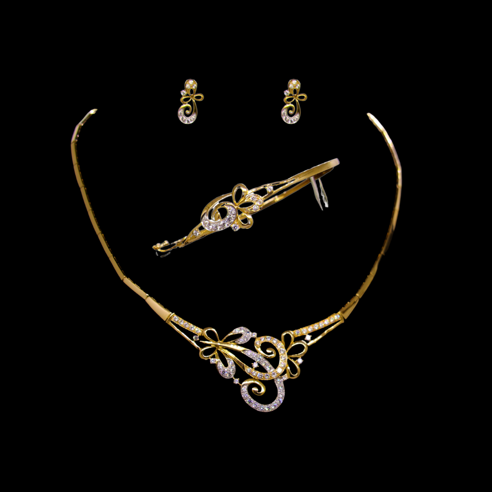 21K Short Necklace Set – SW28018