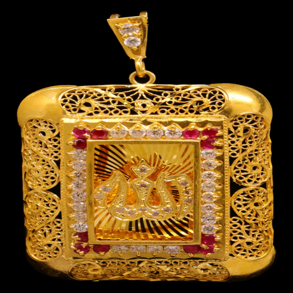 21K Gold Pendant