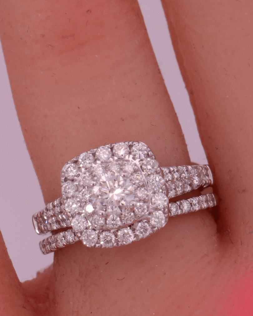 14K White Gold – Size 9 1/2 – SW22628
