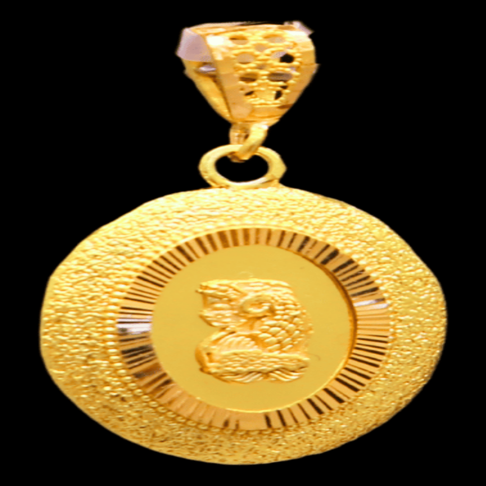 21K Gold Pendant