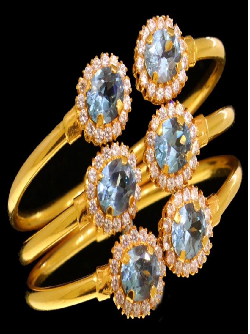21K Gold Bangle Bracelet – 38499