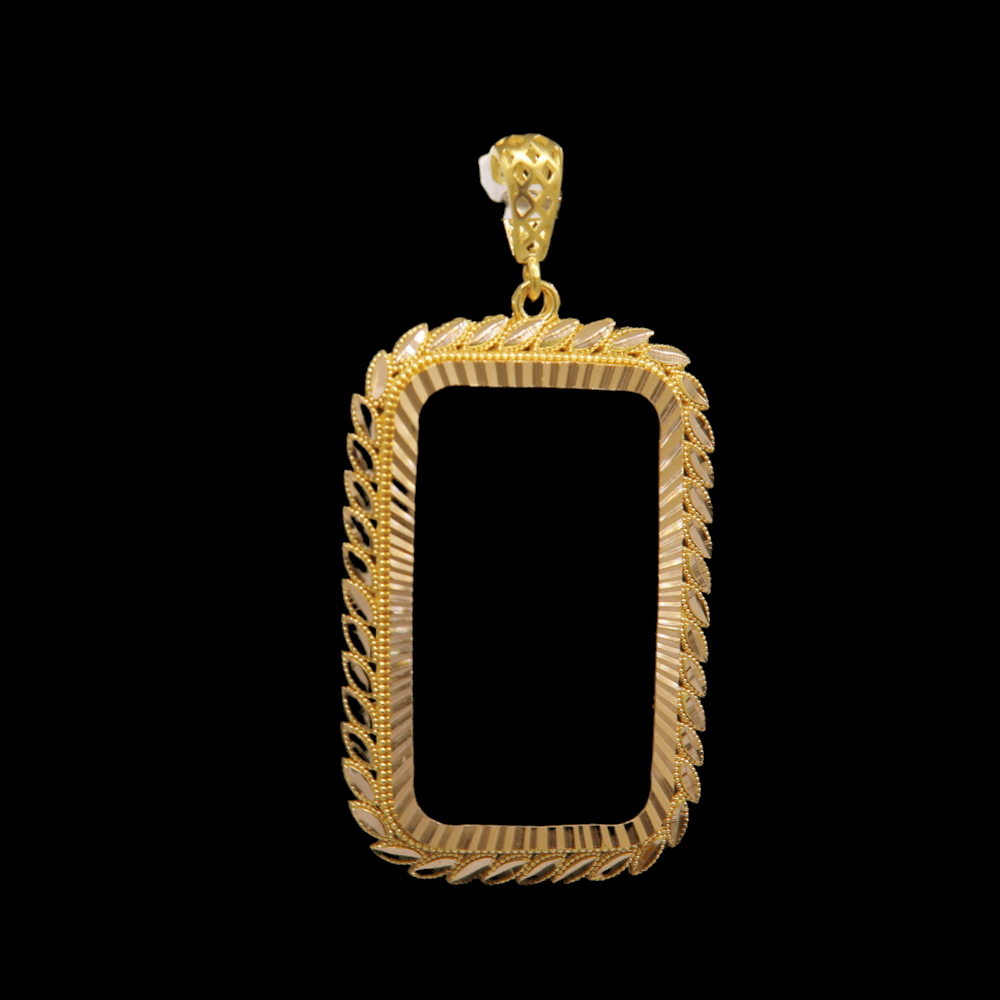 21K Oval One-Ounce Coin Frame – SW31280